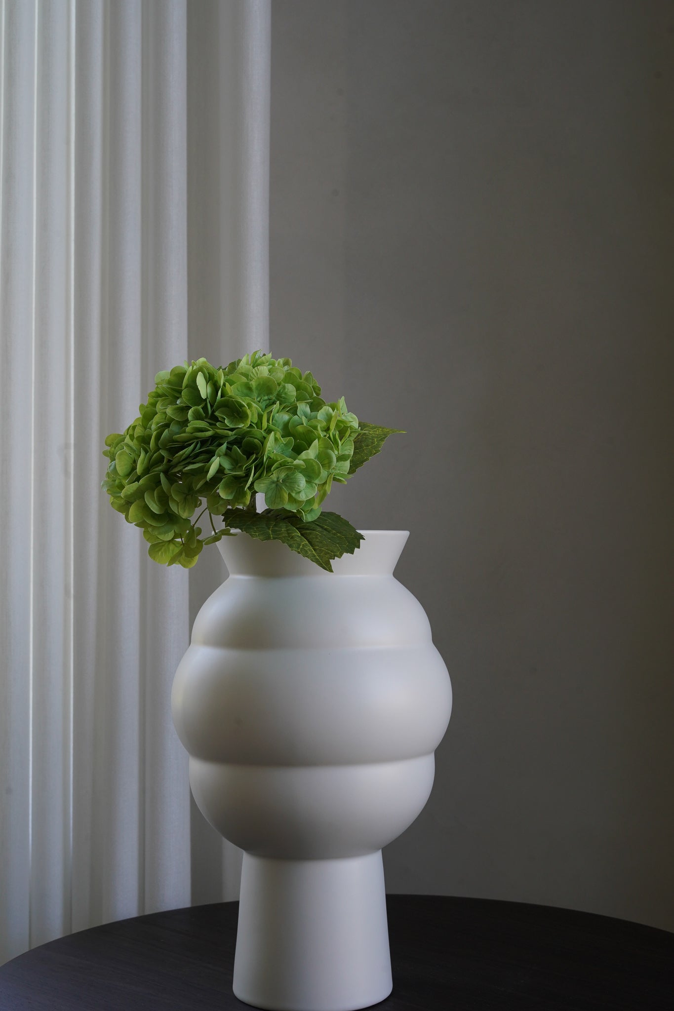 Green Hydrangea Flower