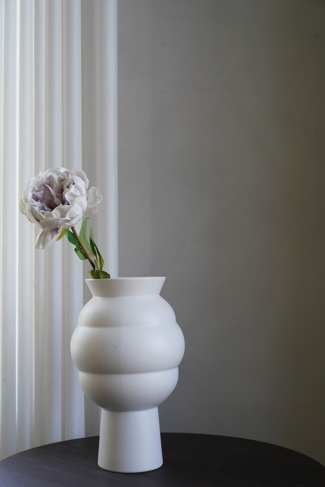 Light Purple Large Peony Flower
