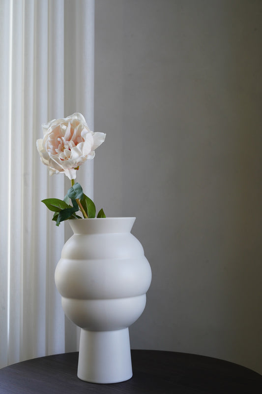 Light Pink Large Peony Flower