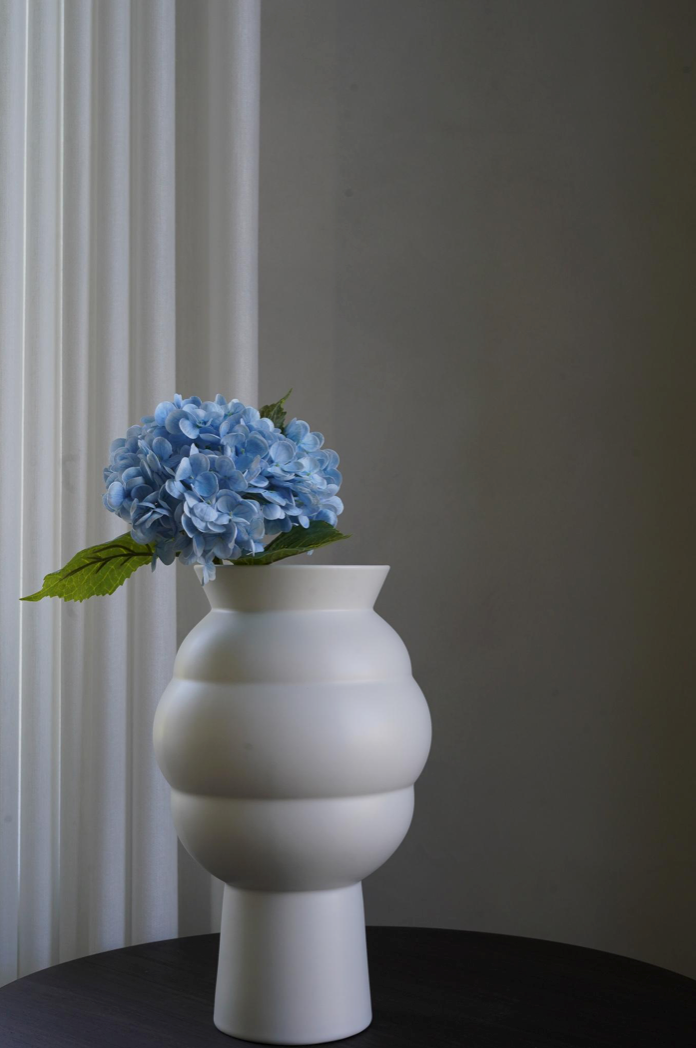Blue Hydrangea Flower
