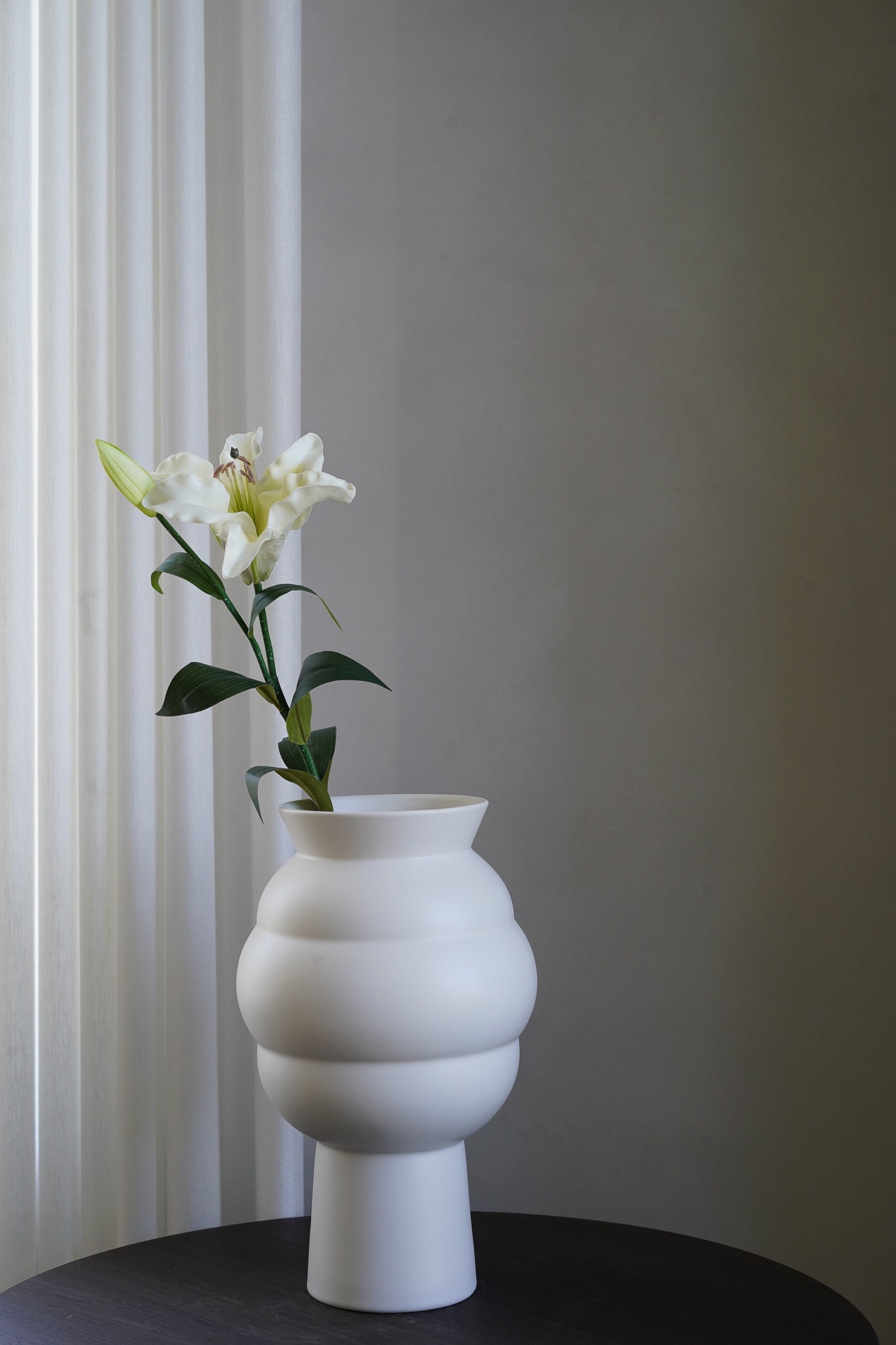 Large White Lily Flower